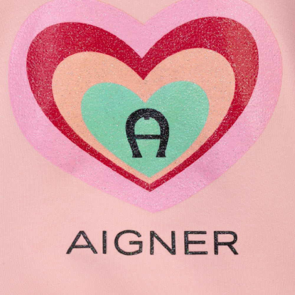 AIGNER Print Logo Sweatshirt SAVANNA